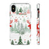 Nordic Christmas Print - Impact Resistant Phone Case iPhone XS MAX Matte